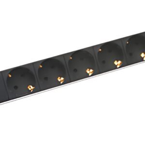 Multiprise DIGITUS 19", 8 prises, 1 U, sans interrupteur