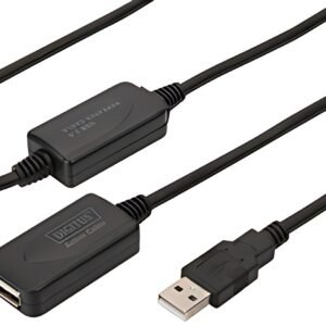 DIGITUS Rallonge USB, mâle - femelle, 15,0 m,