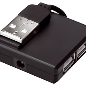DIGITUS hub USB 2.0, 4 ports, noir