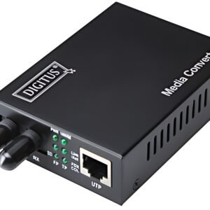 DIGITUS Convertisseur média Fast Ethernet: RJ45/ST, multimo.
