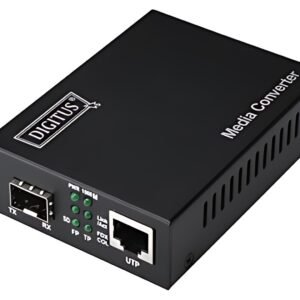 DIGITUS convertisseur Gigabit Ethernet, RJ45/SFP