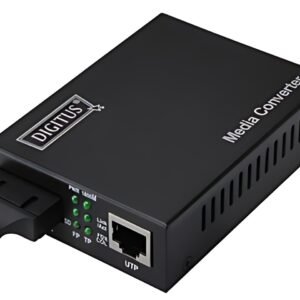 DIGITUS Convertisseur de média Gigabit Ethernet, SC/RJ45,
