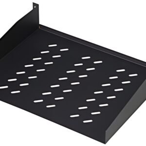 DIGITUS étagère 19", 2U, montage fixe, profondeur: 370 mm