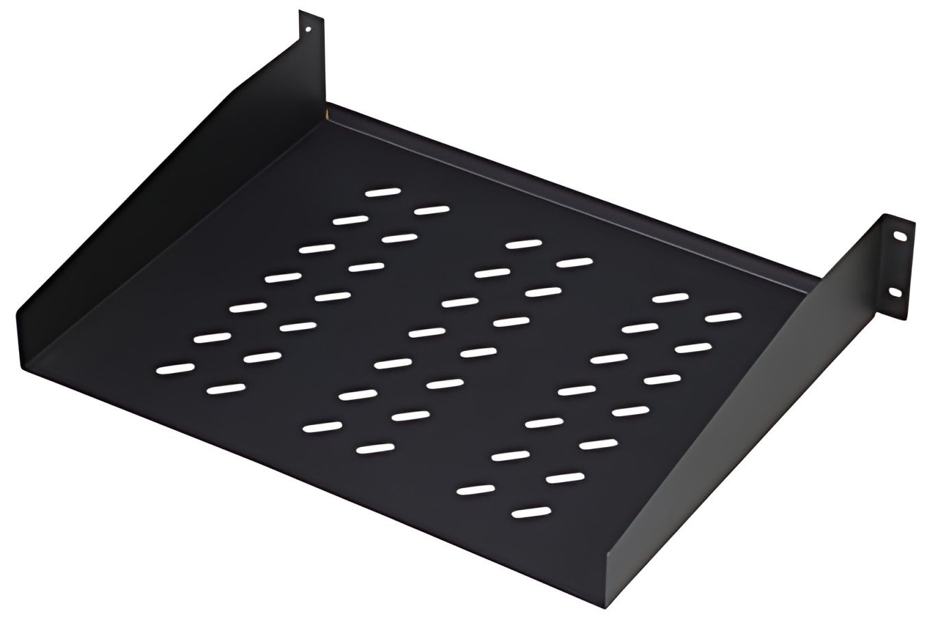 DIGITUS Etagère 19", 2 U, montage fixe,  profondeur 550 mm,