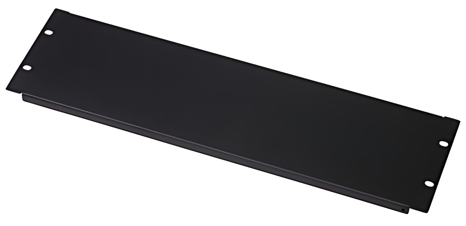 DIGITUS plaque de recouvrement 19", 3 U, (RAL 9005), noir