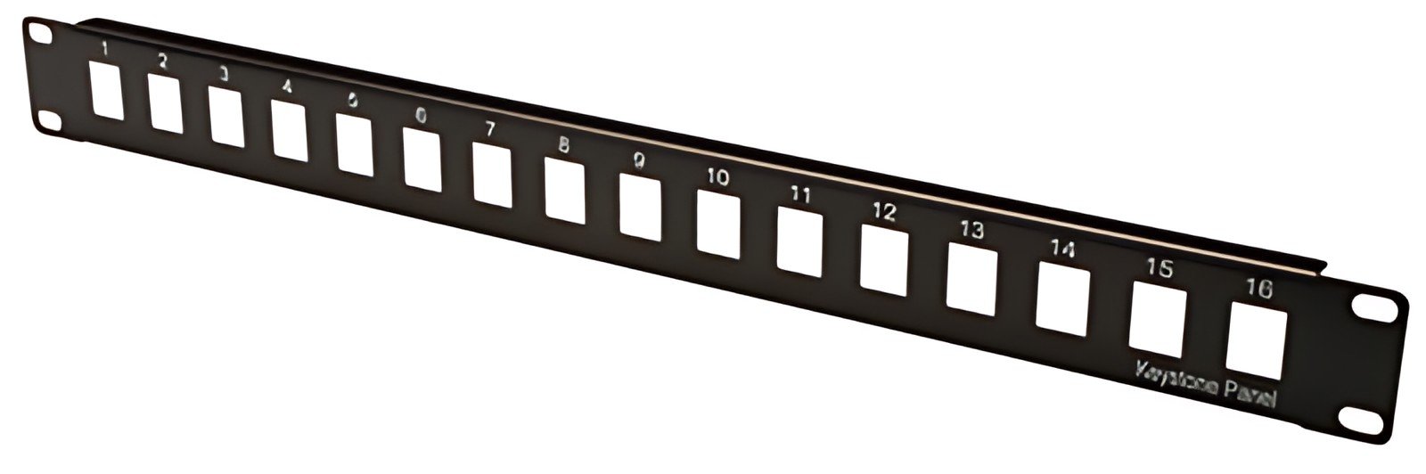DIGITUS Boîtier vide pour panneaux de brassage 19",16 ports