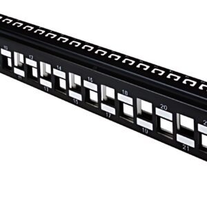 DIGITUS panneau de distribution modulaire 19" cat.6a, 24port