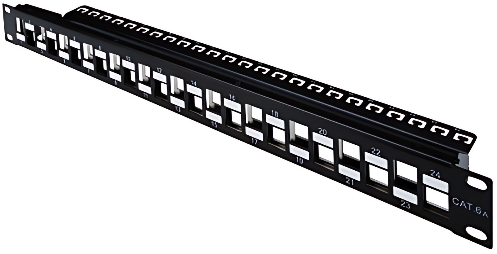 DIGITUS panneau de distribution modulaire 19" cat.6a, 24port