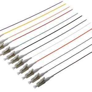 DIGITUS kit de fibres optiques pigtail, LC Simplex, OM3, 2m