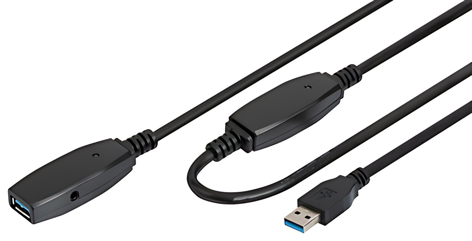 DIGITUS Câble de rallonge actif USB 3.0, 15,0 m