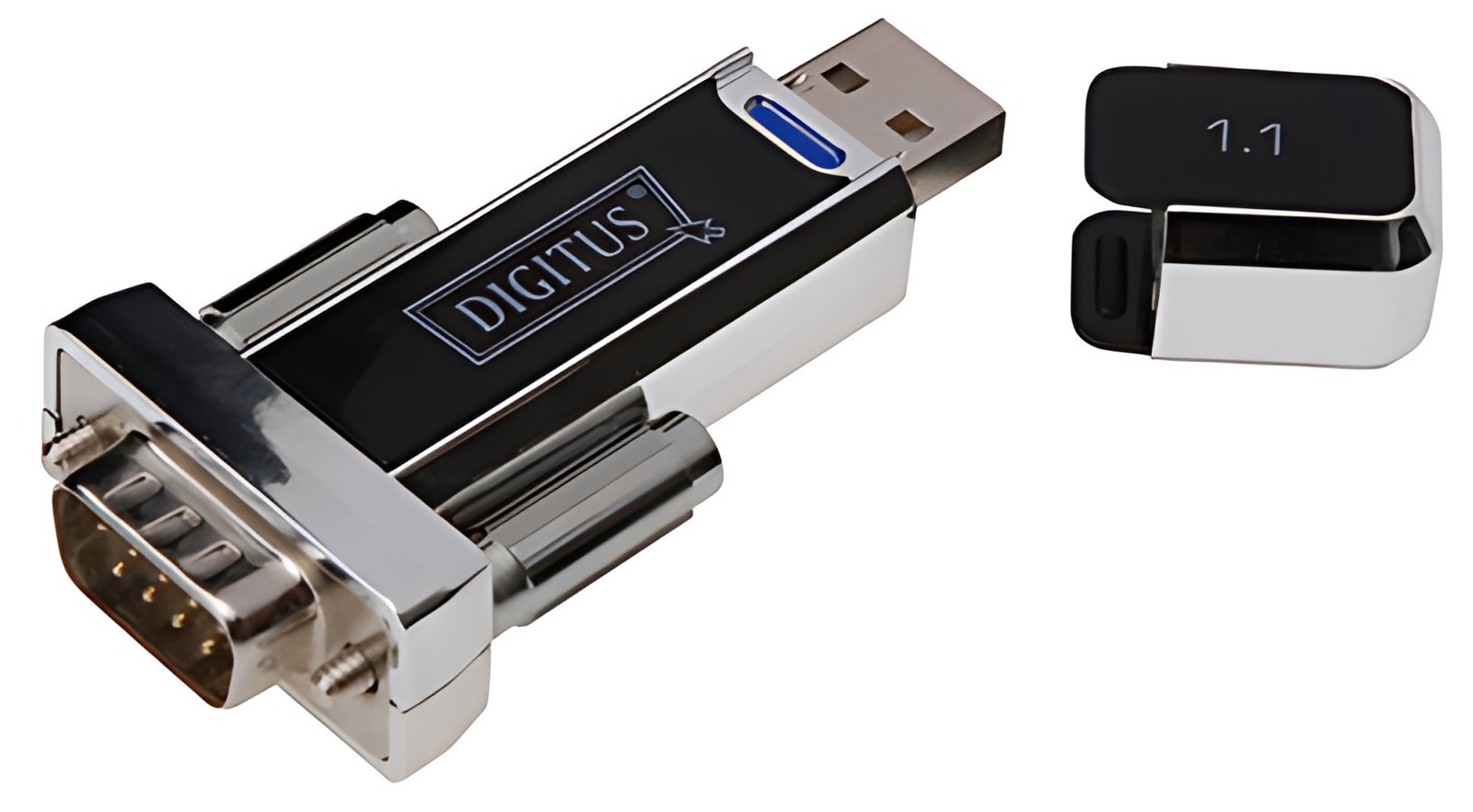 DIGITUS Adaptateur USB 1.1 - RS232, 1 Mbps