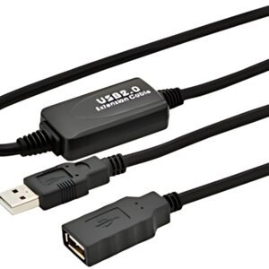 DIGITUS Câble de rallonge USB, mâle-femelle, 10 m,USB-A mâle