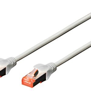 DIGITUS Câble de brassage, Cat. 6, S/FTP, 5,0 m, gris