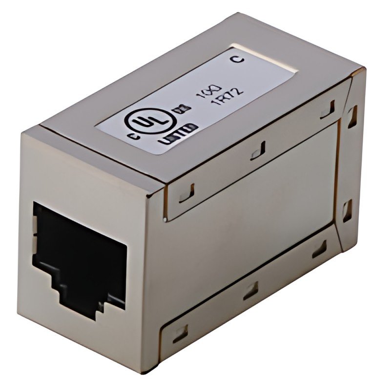 DIGITUS Adaptateur modulaire cat. 6A, blindé, 2x RJ45