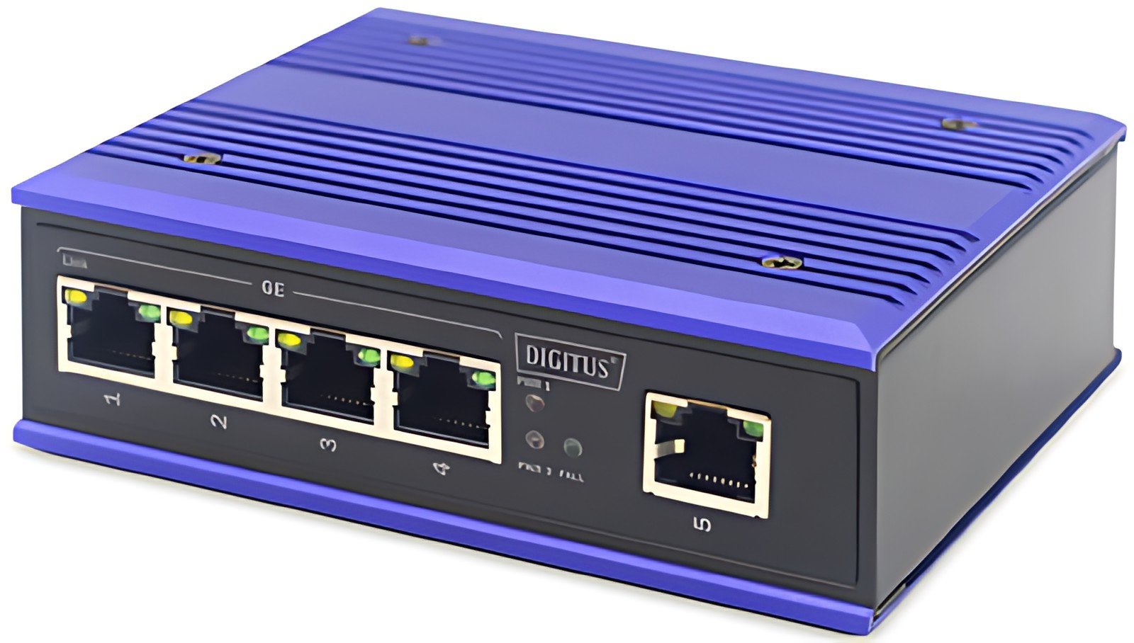 DIGITUS Commutateur industriel Gigabit, 5 ports, Unmanaged