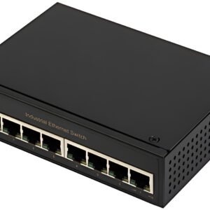 DIGITUS Commutateur Gigabit Ethernet industriel, 8 ports