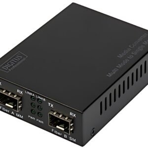 DIGITUS Convertisseur de média Gigabit multimode/monomode