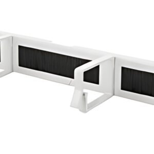 DIGITUS Panneau guide-câble 19", 4 étriers guide-câble
