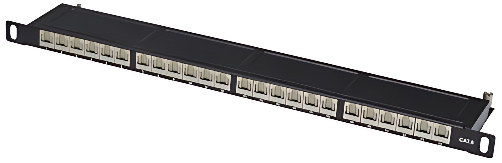 DIGITUS panneau de brassage 19" Cat.6, classe E, 24 ports,