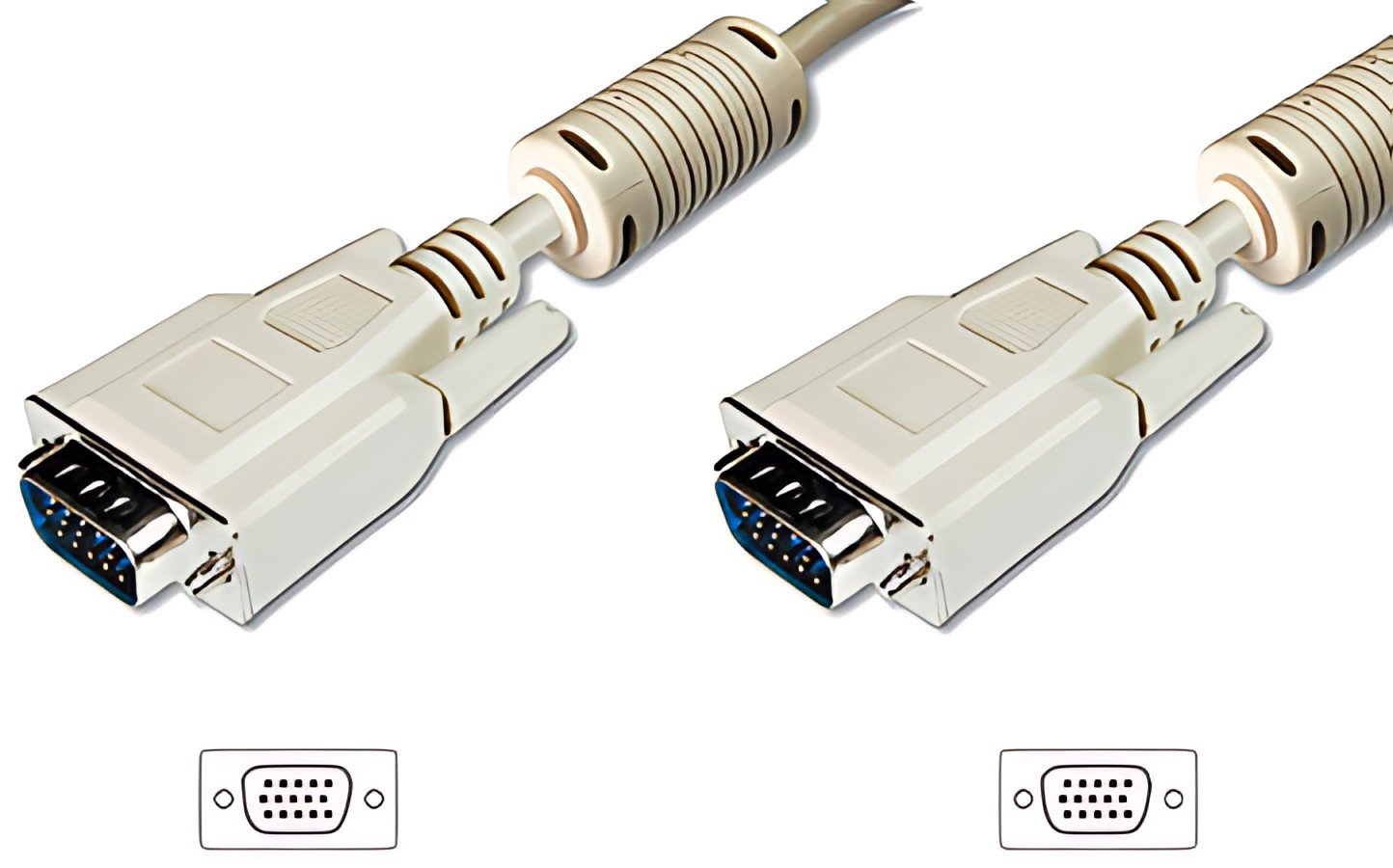 DIGITUS câble XGA pour moniteur, mâle - mâle, 3,0 m