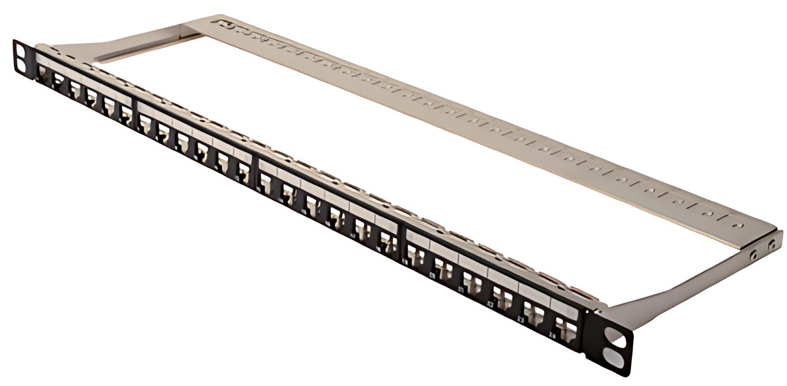 DIGITUS panneau de brassage modulaire 19" cat.6A, 24 ports,