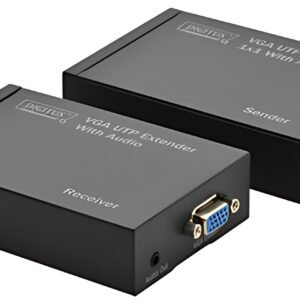 DIGITUS kit extenseur VGA-UTP via cat.5, portée: 300 m,