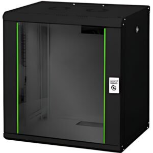 DIGITUS Coffret mural 19" Unique Line, 12 U, noir