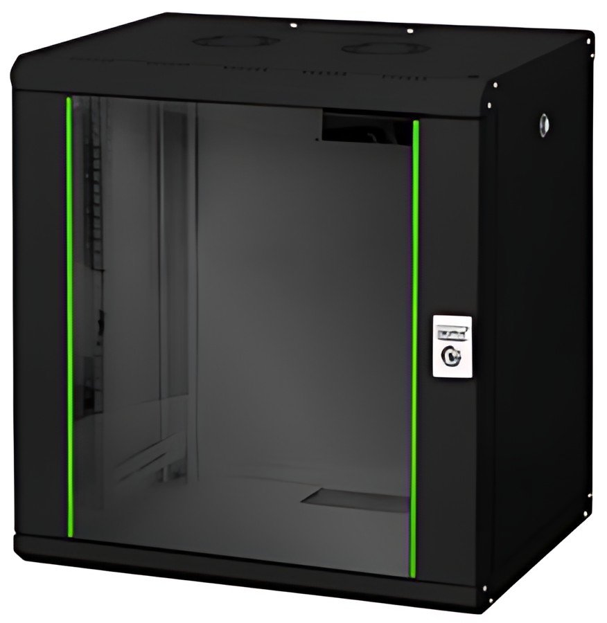 DIGITUS Coffret mural 19" Unique Line, 12 U, noir