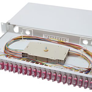 DIGITUS boîte d'épissure à fibres optiques OM4, équipée,