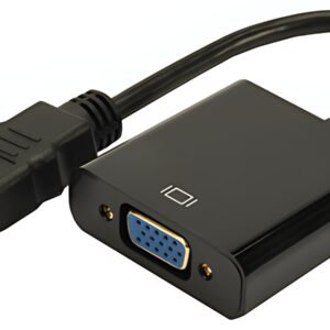 DIGITUS convertisseur HDMI vers VGA, noir, entrée: HDMI de