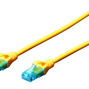 DIGITUS Câble patch, Cat. 5e, U/UTP,  2,0 m, jaune