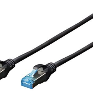 DIGITUS Câble patch Cat. 5e, SF/UTP, 2,0 m, noir