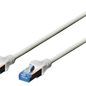 DIGITUS Câble patch Cat. 5e, SF/UTP, 10,0 m, gris