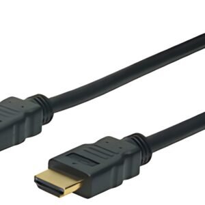 DIGITUS Câble HDMI pour moniteur, fiche mâle 19 broches, 1 m