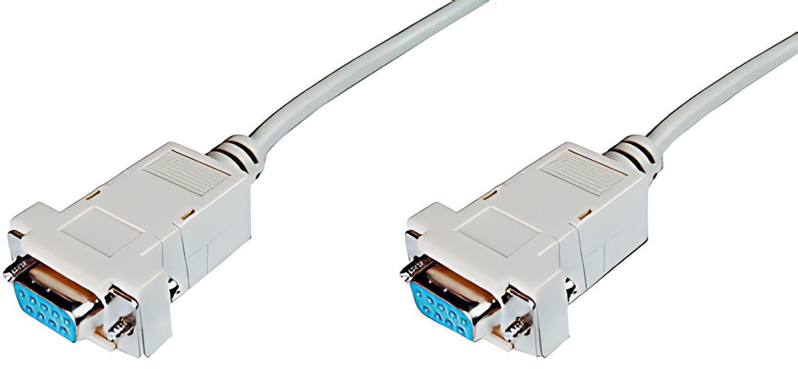 DIGITUS Câble de raccordement zéro modem, 9 broches Sub-D