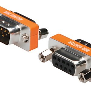 DIGITUS Adaptateur null modem, Sub-D 9 broches, mâle-femelle