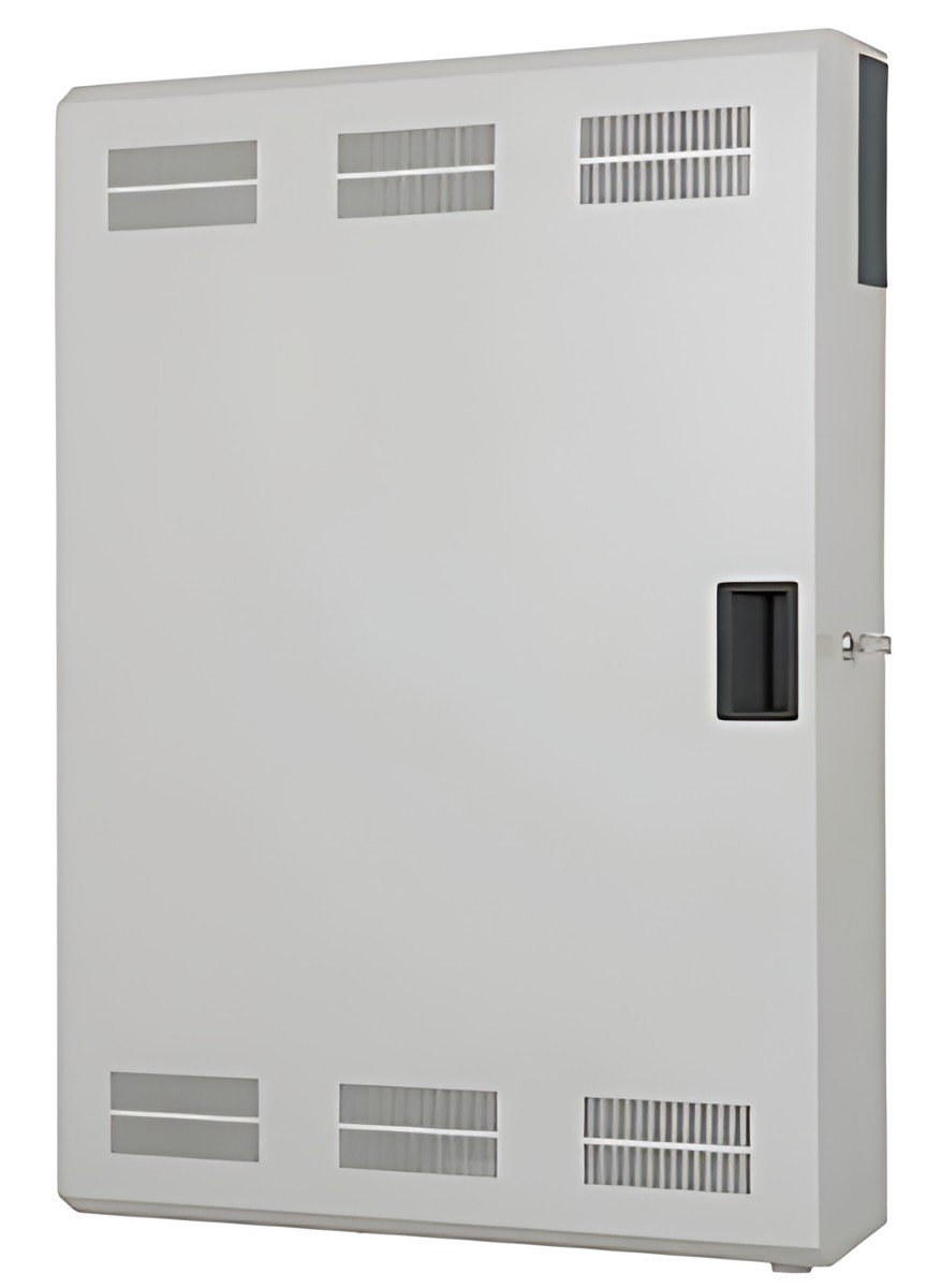 DIGITUS Coffret mural Slim, 3U, gris clair (RAL7035)