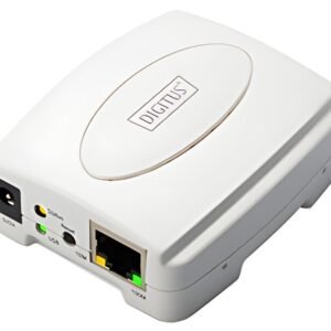 DIGITUS Serveur d'impression, Fast Ethernet, 1 x USB 2.0