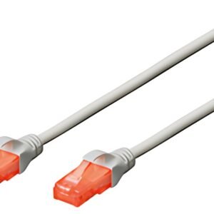 DIGITUS Câble de brassage, Cat. 6, U/UTP, 30 m, gris