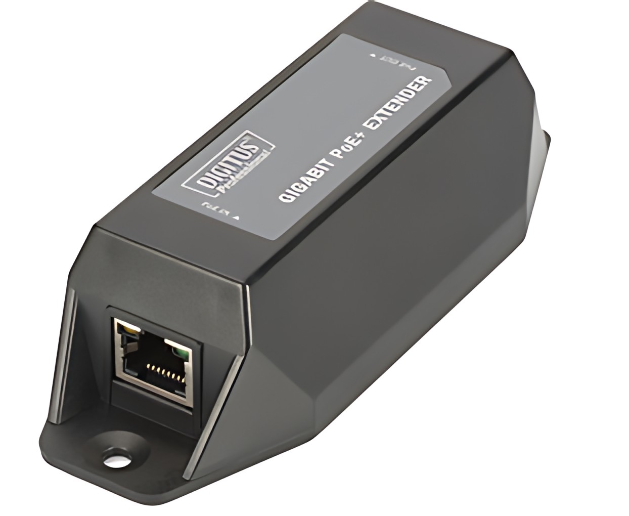 DIGITUS Extenseur Gigabit PoE +, 100 m, couleur: noir