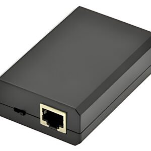 DIGITUS Répartiteur PoE+ Gigabit, RJ45 - RJ45, 24W, noir