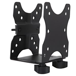 DIGITUS Support pour mini PC de bureau, pince de fixation