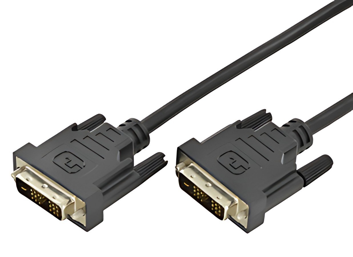 DIGITUS Câble DVI-D 18+1, Single Link, noir, 2,0 m