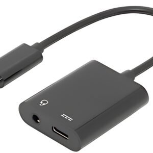 DIGITUS Câble répartiteur USB, USB-C + jack 3,5 mm, 0,2 m