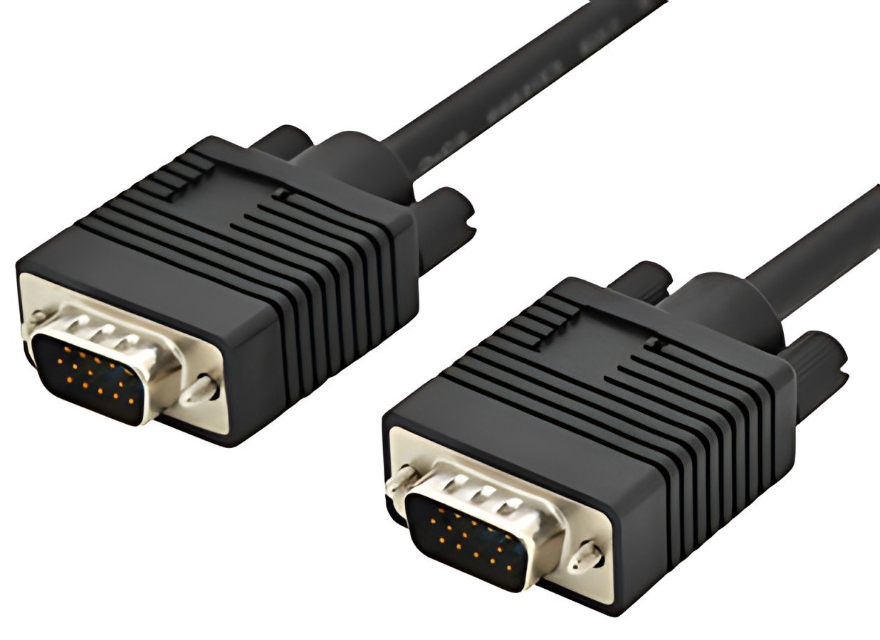 DIGITUS Câble de raccordement pour moniteur VGA, noir, 3,0 m