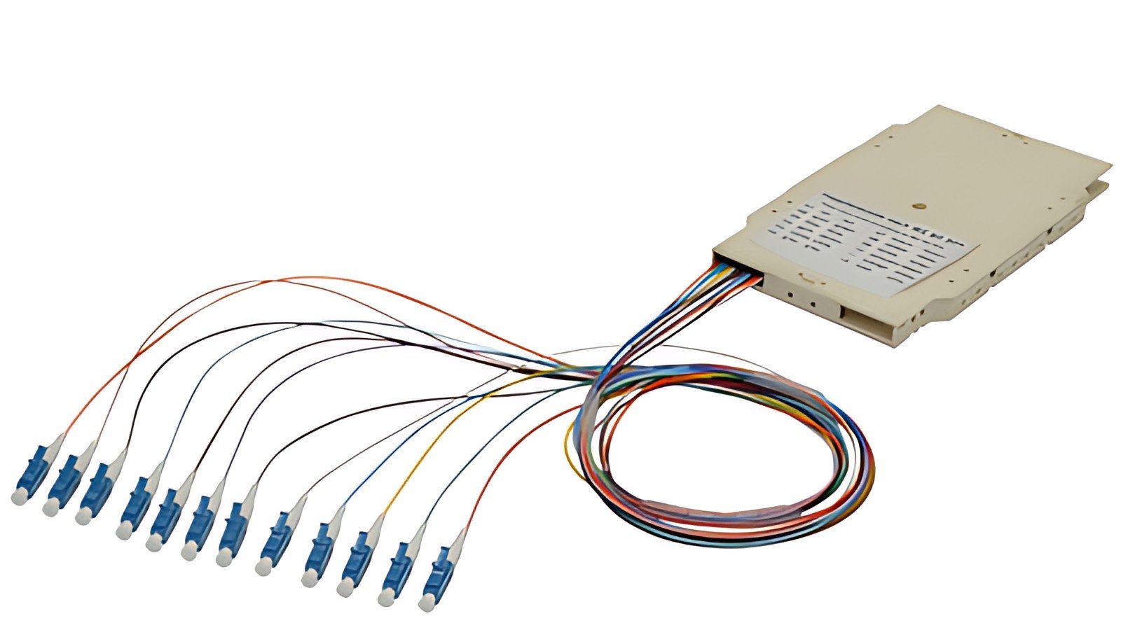DIGITUS Cassette d'épissure prémontée, LC (APC), SM