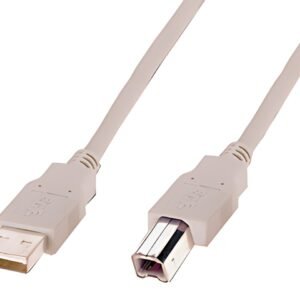 DIGITUS Câble de raccordement USB, fiche mâle USB-A - USB-B