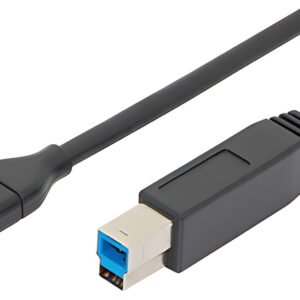 ASSMANN Câble de raccordement USB 3.0, USB-C - USB-B, 1,8 m