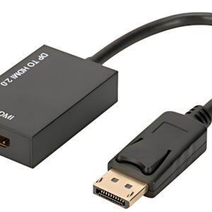 DIGITUS Adaptateur DisplayPort 1.2, DP - HDVI-I, 0,2 m