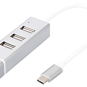 DIGITUS adaptateur USB 2.0 vers Fast Ethernet, 3 ports USB